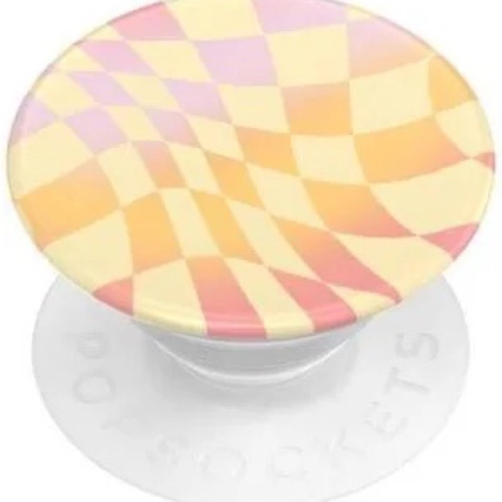 Popsocket Pop Grip -Sunset Checker-New